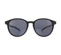 Hugo by Hugo Boss Runde Mens Matte Schwarz Grau Sonnenbrille Einheitsgröße