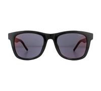 Hugo by Hugo Boss Sonnenbrille HG 1070/S 807 AO Glänzend Schwarz Rot Spiegel Einheitsgröße
