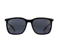 Hugo by Hugo Boss Square Mens Schwarz Rot Grau Sonnenbrillen Einheitsgröße