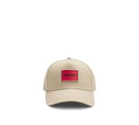 HUGO Cap aus Baumwoll-Twill mit Logo-Aufnäher - Style Jude-SL, 50560442 Beige ONESI