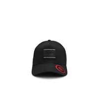 HUGO Cap aus Baumwoll-Twill mit Logo-Aufnäher - Style Jude-SL, 50560442 Schwarz ONESI