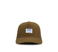 HUGO Cap aus Baumwoll-Twill mit Logo-Label - Style Merk-PL-TS, 50544433 Khaki ONESI