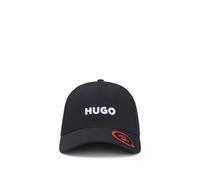 HUGO Cap aus Baumwoll-Twill mit Logo - Style Jude, 50533410 Schwarz ONESI