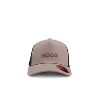 HUGO Cap aus Baumwoll-Twill mit Mesh-Einsätzen - Style Marsel-Trucker, 50535942 Hellbraun ONESI