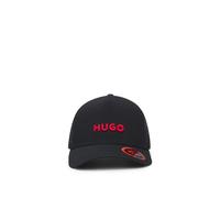 HUGO Basecap aus reiner Baumwolle Modell 'MARSEL' in Black, Größe 1