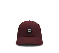 HUGO Cap aus Baumwoll-Twill mit Stack-Logo - Style Jake-ME, 50539554 Braun ONESI