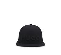 HUGO Cap aus Stretch-Baumwolle mit Logo-Stickerei - Style Jago-BT, 50544426 Schwarz SM