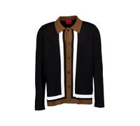 HUGO Cardigan Herren Regular Fit schwarz, L