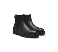 HUGO Chelsea Boots aus Leder mit Logo-Prägung - Style Draven_cheb_bo, 50552708 Schwarz 40