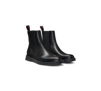 HUGO Chelsea Boots aus Leder mit Stack-Logo - Style Lenner_cheb_pllt, 50548489 Schwarz 40