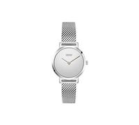 Hugo #Cherish Damen Quarzuhr 28 mm wasserdichte hochwertige Uhr für Elegante Freizeitkleidung, Silber, Minimalistisch