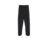 HUGO Modern-Fit Hose aus Stretch-Baumwolle mit Seersucker-Struktur - Style Tari262X, 50559107 Schwarz 52