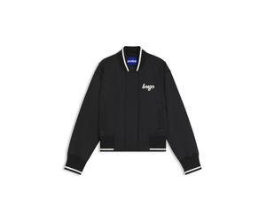 HUGO College-Blouson aus Satin mit komfortabler Wattierung - Style Felax-1_B, 50563077 Schwarz XS