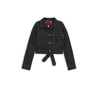 HUGO Cropped-Jacke aus japanischem Selvedge-Denim - Style Galata, 50558837 Dunkelblau XL