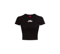 HUGO Croptop Damen schwarz, XS