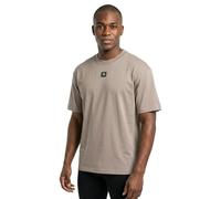 HUGO Regular Fit T-Shirt aus reiner Baumwolle Modell 'DALILE' in Mittelbraun, Größe M