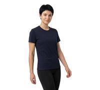 HUGO T-Shirt aus Baumwolle mit Logo-Stickerei - Style Damacia_8, 50573353 Dunkelblau M