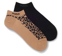 Sneakersocken HUGO UNDERWEAR "2P AS LEO LOGO", Damen, Gr. 39-42, open miscellaneous 960, Baumwollmischung, normal, Socken Sneakersocken, modisch, elastisch (14677925-39) open miscellaneous 960