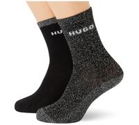 HUGO Damen 2p Qs Shiny Piq CC W 10273374 Quarter_Socks