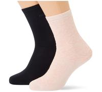 Socken HUGO UNDERWEAR "LEO LOGO", Damen, Gr. 35-38, rosa, Baumwollmischung, elastisch, Socken Socken, mit HUGO-Schriftzug (52376032-35) rosa