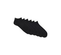 Sneakersocken HUGO UNDERWEAR "Socken 6P AS UNI CC W 10", Damen, Gr. 35-38, schwarz, Baumwollmischung, unifarben, elastisch, Socken Sneakersocken, mit Markenschriftzug am Bündchen (20953717-35) schwarz