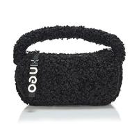 HUGO Damen Becky Teddy Mini Shoulder Bag Schulter, Schwarze Jade