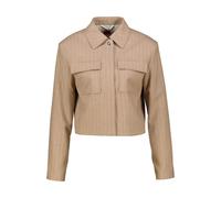 HUGO Relaxed-Fit Blazer aus Flanell mit Nadelstreifen - Style Alero, 50542658 Beige 36
