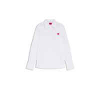 HUGO Damen Bluse ERSELIA, weiss, Gr. 36