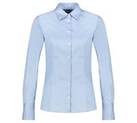 HUGO Slim-Fit Bluse aus bügelleichter Popeline - Style The Fitted Shirt, 50416895 Hellblau 32