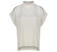 HUGO Damen Blusentop aus Satin CANELI-1, offwhite, Gr. 36