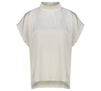 HUGO Damen Blusentop aus Satin CANELI-1, offwhite, Gr. 38