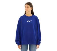 HUGO Damen Classic Crew_1 Sweatshirt, Medium Blue420, S EU