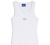 Hugo Damatank 1 10283496 Blue ärmelloses T-shirt