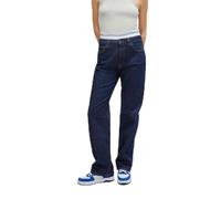 HUGO Damen Elyah_b Jeans,Navy 410, 32W /32L