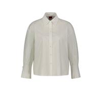 HUGO Damen Hemdbluse EGGY, weiss, Gr. 34