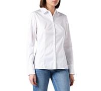HUGO Damen Het passende Shirt Bluse, WeiÃƒŸ (White100), 40 EU
