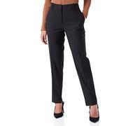 HUGO Damen Hetana Slim-Fit Hose aus Stretch-Gewebe mit Schlitzen am Saum Schwarz001 40
