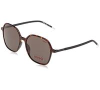 HUGO Damen HG 1236/S Sonnenbrille, Havana e rosso, 55