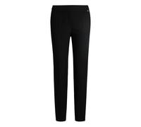 HUGO Slim-Fit Hose aus Stretch-Gewebe mit Logo-Niete - Style Hagonia-1, 50539991 Schwarz 34
