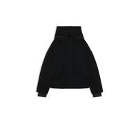 HUGO Wasserabweisende Jacke mit elastischen Logo-Bündchen - Style Florita-3, 50555260 Schwarz S