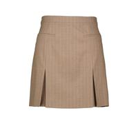 HUGO Minirock aus Flanell mit Nadelstreifen - Style Ramola, 50542569 Beige gemustert 36