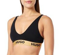 HUGO Damen Padd.Sporty Triangle, Black3, L EU