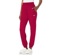 HUGO Damen Pure Cuffed Sweatpants mit Gummi-Logo, magenta pink, S