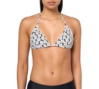 HUGO Damen Ruffle Triangle Swim Top Bikini, Happy Daisy, S