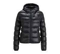 HUGO Leichte Steppjacke mit wasserabweisendem Finish und Logo - Style Famara-1, 50473676 Schwarz XL