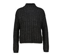 HUGO Relaxed Fit Strickpullover aus Baumwoll-Mix mit Woll-Anteil Modell 'SAFINEYNY' in Black, Größe XXL