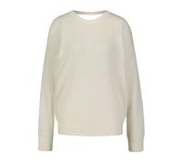 HUGO Damen Strickpulover mit Wolle SARCIS Oversized, weiss, Gr. L