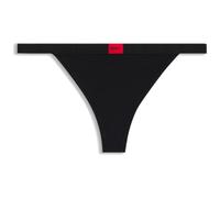 HUGO String mit niedriger Bundhöhe und Logo-Bund - Style SIGNATURE STRING, 50557160 Schwarz XS