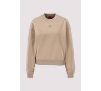 HUGO Damen Sweatshirt aus Baumwolle S Light/pastel brown