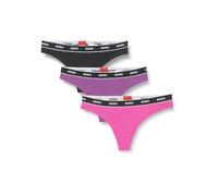 Hugo Damen Triplet Thong Stripe, Silver40, XL EU